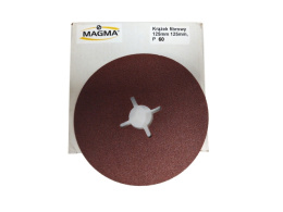 Krążki fibrowe 125x22 MAGMA - 25 szt. - P60